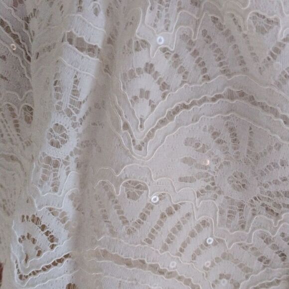 NWT SSXR White Lace Dress - Picture 8 of 14